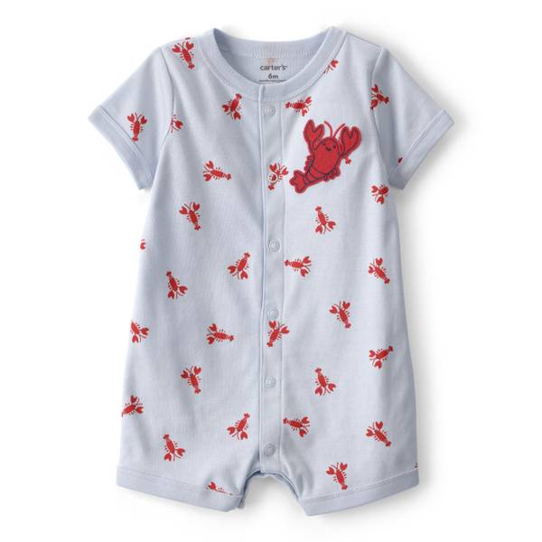 Photo of Infant Boys Lobster Short-Sleeve Romper