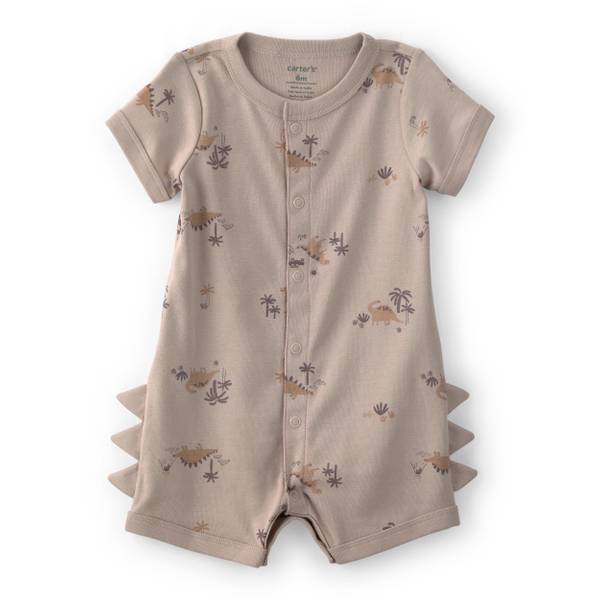 Photo of Infant Boys Dinosaur Short-Sleeve Romper