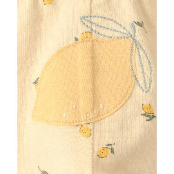Carter's Infant Girl's 3-Piece Lemon Bodysuits Pant Set - 1U620010