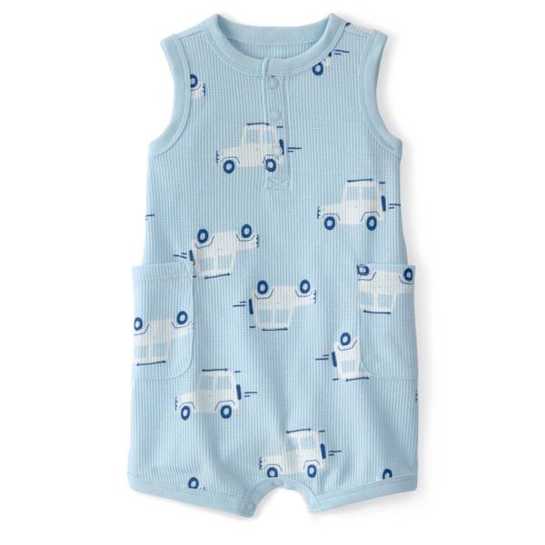 Photo of Infant Boys Thermal Sleeveless Romper