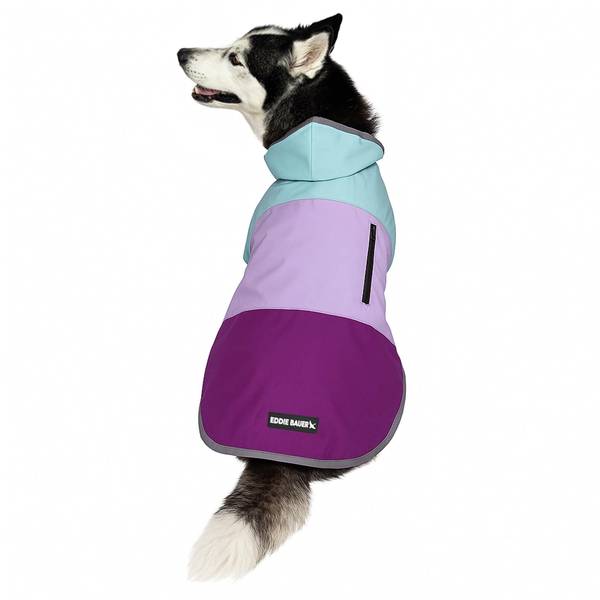 Photo of X-Small Aqua/Lilac/Plum Ravenna Raincoat