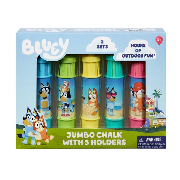 Photo of Bluey Jumbo Chalk Set