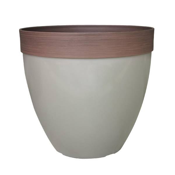 Photo of 15" Taupe Hornsby Planter