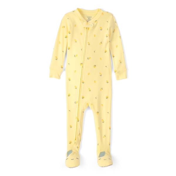 Photo of Infant Girls Lemon 100% Cotton Snug Fit Pajama Set