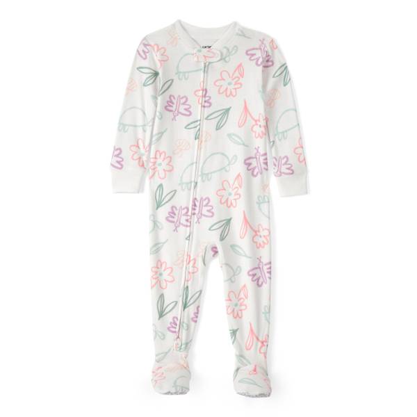Photo of Infant Girls Floral 100% Cotton Snug Fit Pajama Set