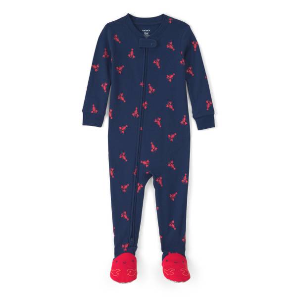 Photo of Infant Boys Lobster 100% Cotton Snug Fit Pajama Set