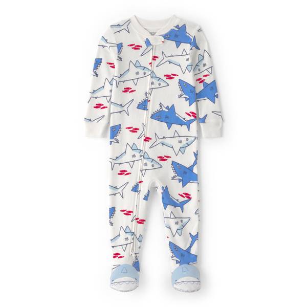 Photo of Infant Boy's Shark 100% Cotton Snug Fit Pajama