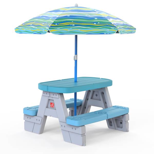 Photo of Summer Shade Picnic Table with Umbrella