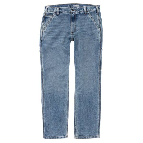 Carhartt Men's Relaxed Straight Rugged Flex Denim Dungaree | Weld | 32W 32L