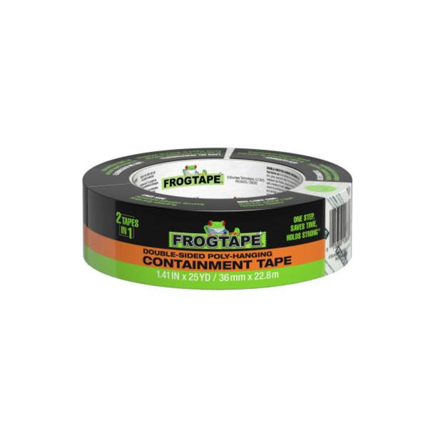 Photo of 1.41" x 25yd Double-Sided Poly-Hanging Containment Tape