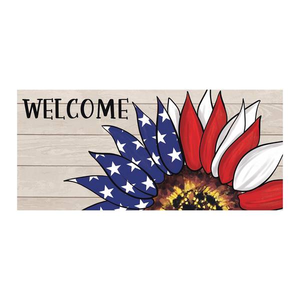 Photo of Patriotic Sunflower Sassafras Switch Mat