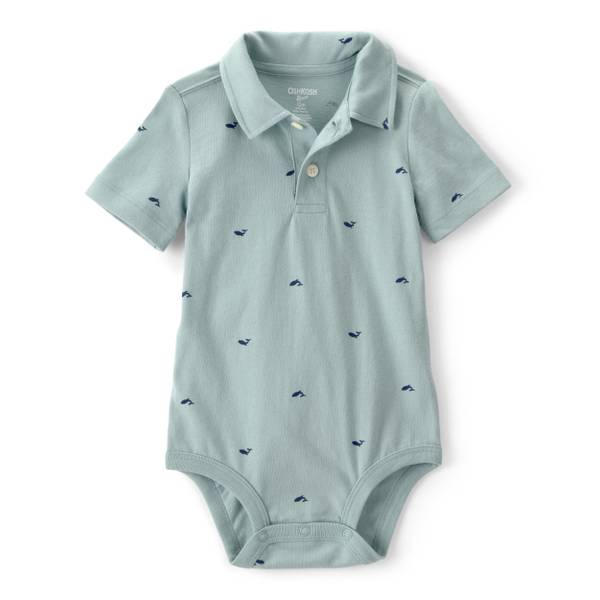 Photo of Infant Boys Whale Polo Bodysuit