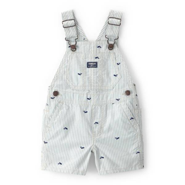 Photo of Infant Boys Whale Striped Shortall