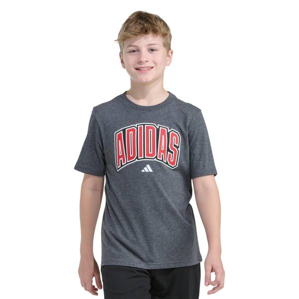 Photo of Boy's Short Sleeve Collegiate Arch Heather Tee