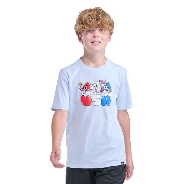 Photo of Boy's Short Sleeve USA Friends Tee