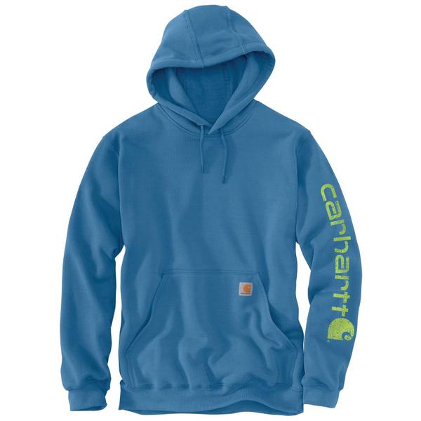 Carhartt Men's Iconic K288 Logo Sweatshirt | Deep Workwear Blue | 4XL