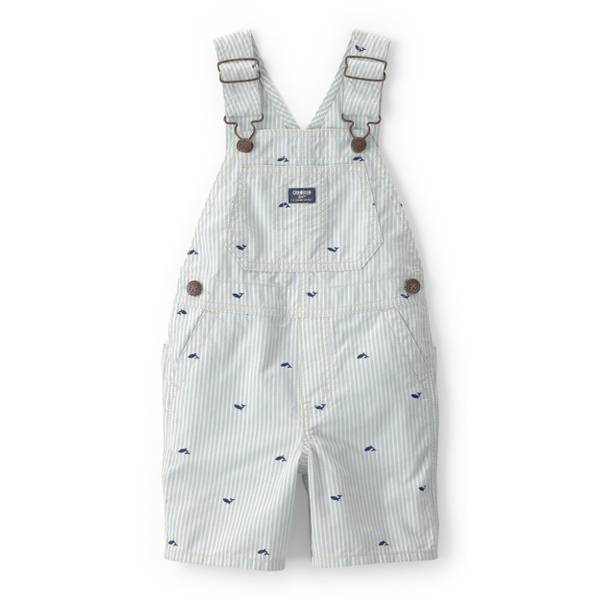 Photo of Toddler Boys Whale Striped Shortall