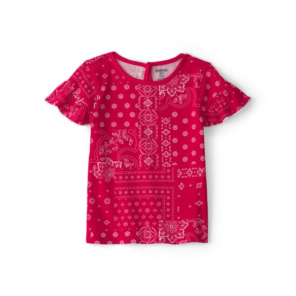 Photo of Toddler Girl's Ruffle-Sleeve Top