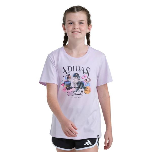 Photo of Girl's Short Sleeve Regular Fit Tee