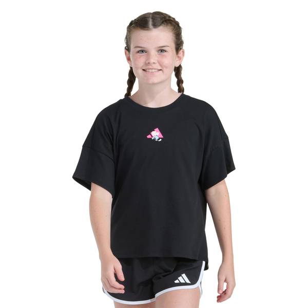 Photo of Girl's Short Sleeve Drop Shoulder Tee