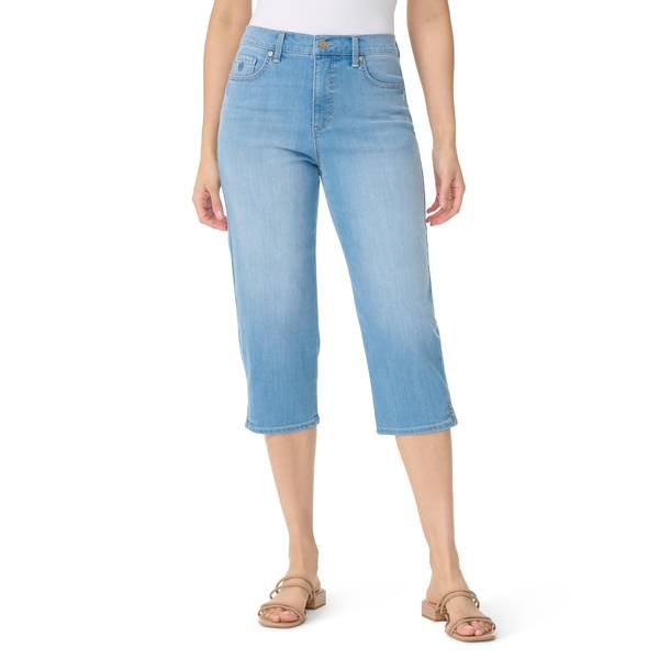 Gloria Vanderbilt Women's Amanda Capri with Slit - 32270448-XO3-6