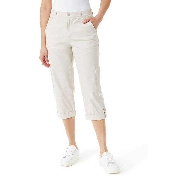 Photo of Women's Cargo Capris with Elastic Waistband