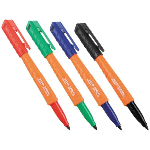 Photo of 4-Pack Skribes Multi-Color Fine Tip Permanent Markers
