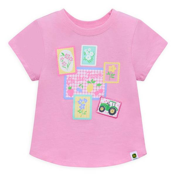 Photo of Toddler Girls' Patchwork on the Farm Graphic Tee