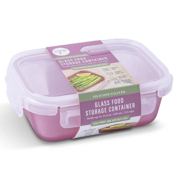 Photo of 21.6 oz Merlot Silicone Glass Container