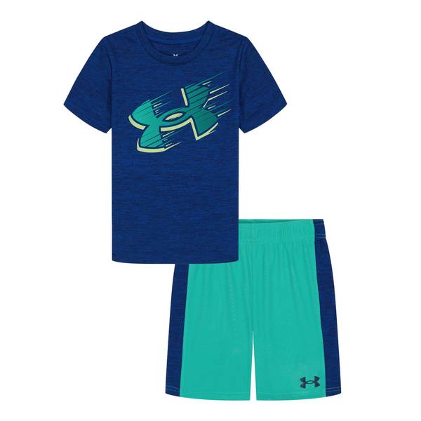 Photo of Boy's Move Logo Twist Short Sleeve Tee and Shorts Set