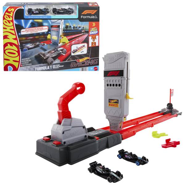 Hot Wheels Racing Formula 1 Grid Start Track Set