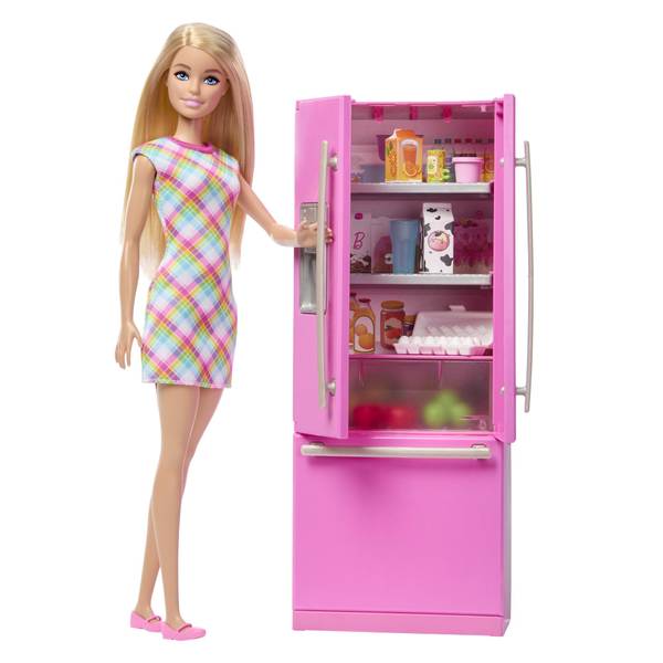 Barbie Doll and Kitchen Accessories Playset