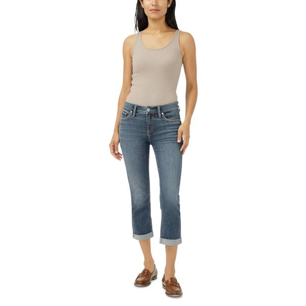 Photo of Women's Elyse Mid Rise Luxe Stretch Capri