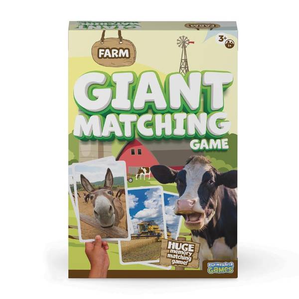 Playmonster Farm Giant Matching Game