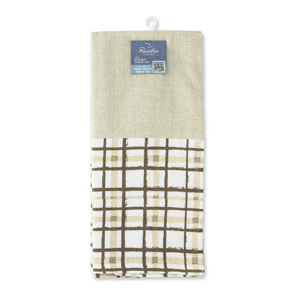 Photo of 2-Pack Solid Kitchen Towel Set - Print