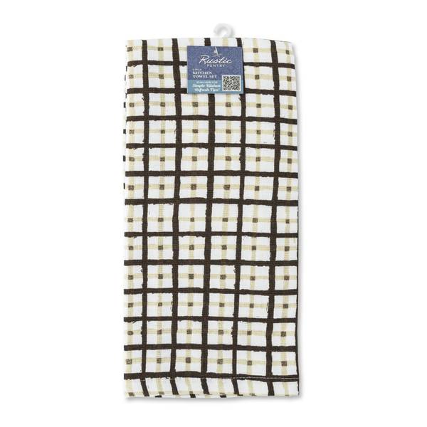 Photo of 2-Pack Kitchen Towel Set - Brown