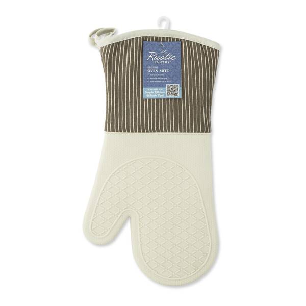 Photo of 7x13" Silicone Oven Mitt - Natural Print