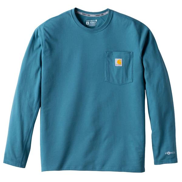 Carhartt Men's Force Relaxed Fit Midweight Long-Sleeve Pocket T-Shirt