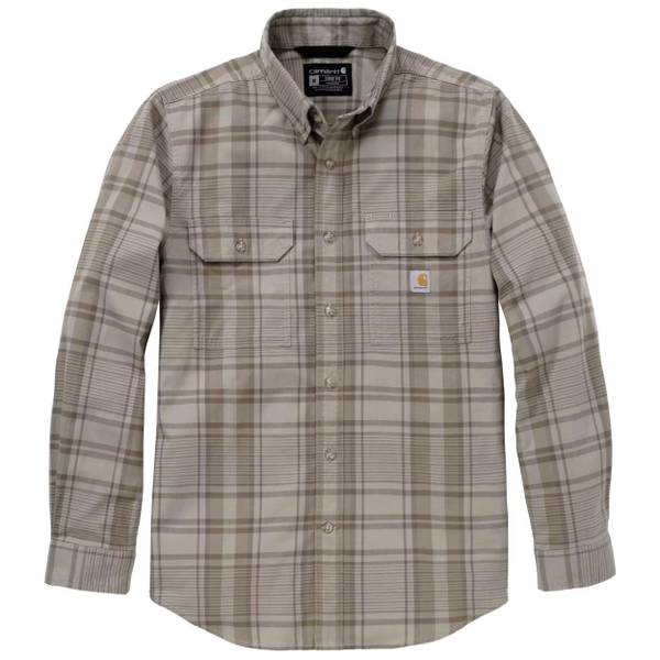 Photo of Men's Fort Loose Long Sleeve Plaid Shirt