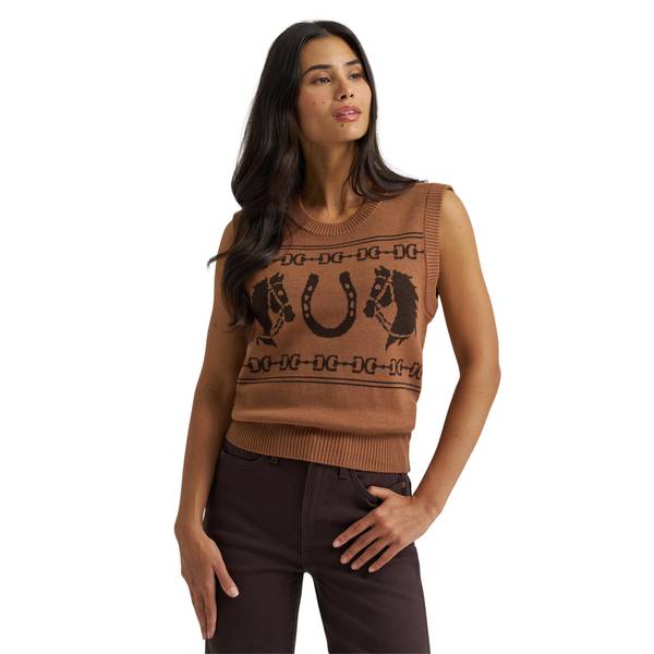 Photo of Women's Horse Sweater Vest