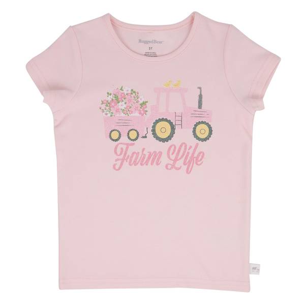 Photo of Toddler Girl's Short Sleeve Farm Life Tee