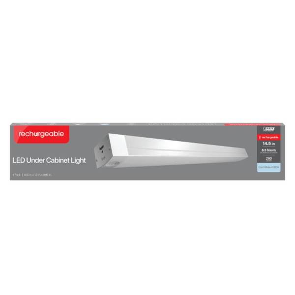 Photo of 14.5" Rechargeable LED Under Cabinet Light Bar