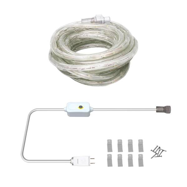 Photo of 16ft LED Rope Light 3000K/5000K Linkable Outdoor