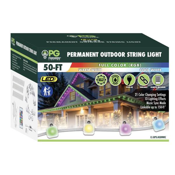 Photo of 50' Permanent LED String Light