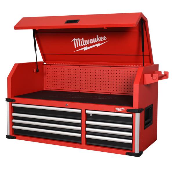 Photo of Milwaukee 46in 8-Dr.  Steel Top Chest