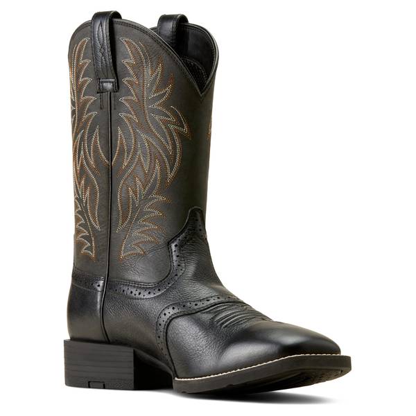Photo of Men's Sport Wide Square Toe Cowboy Boots
