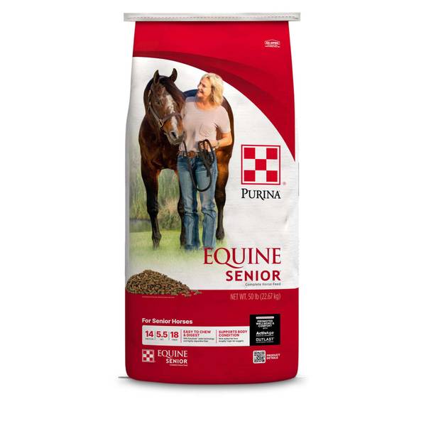 Photo of 50 lb Equine Senior Horse Feed