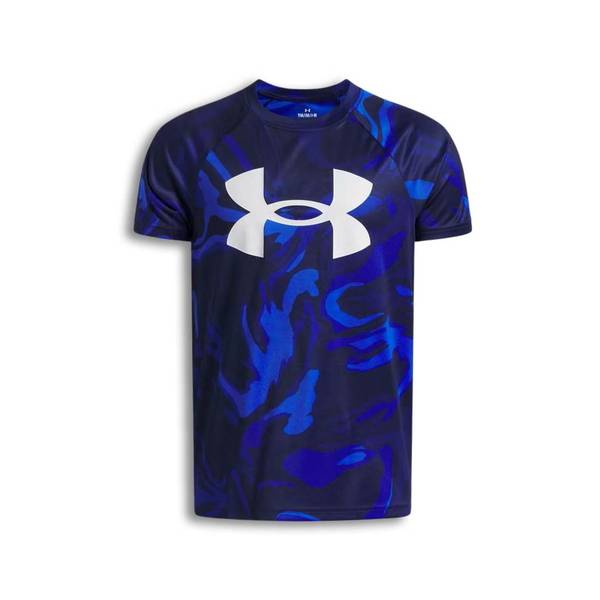 Photo of Boys' Tech Logo Printed Short Sleeve Tee