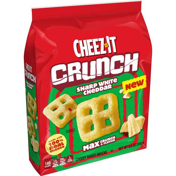 Photo of 6.5 oz Crunch White Cheddar Cheese Crackers