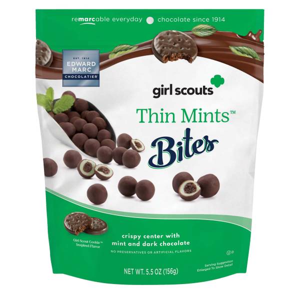 Photo of Girl Scout Thin Mint Bites